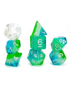 Blue Hawaiian Dice Set