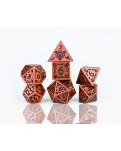 Illusory Metal Dice Set - Copper