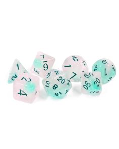 Frosted Glowworm Dice Set