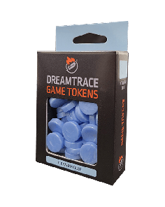 Dreamtrace Game Tokens: Icewyrm Blue