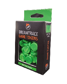 Dreamtrace Game Tokens: Spectral Green