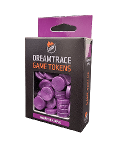 Dreamtrace Game Tokens: Warpfire Purple