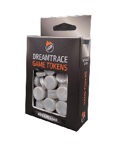 Dreamtrace Game Tokens: Werebane Silver