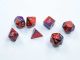 Gemini Mini-hedral Purple-Red/gold 7-Die Set