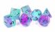 Peacock Glowworm Dice Set