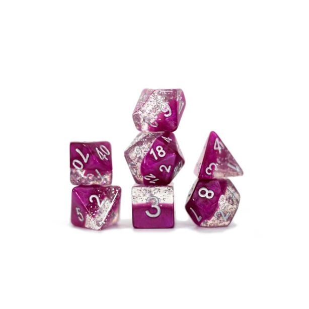 Halfsis Dice Wine Glitter