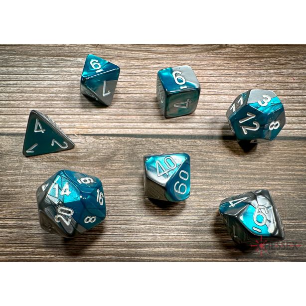 Gemini Steel-Teal / White