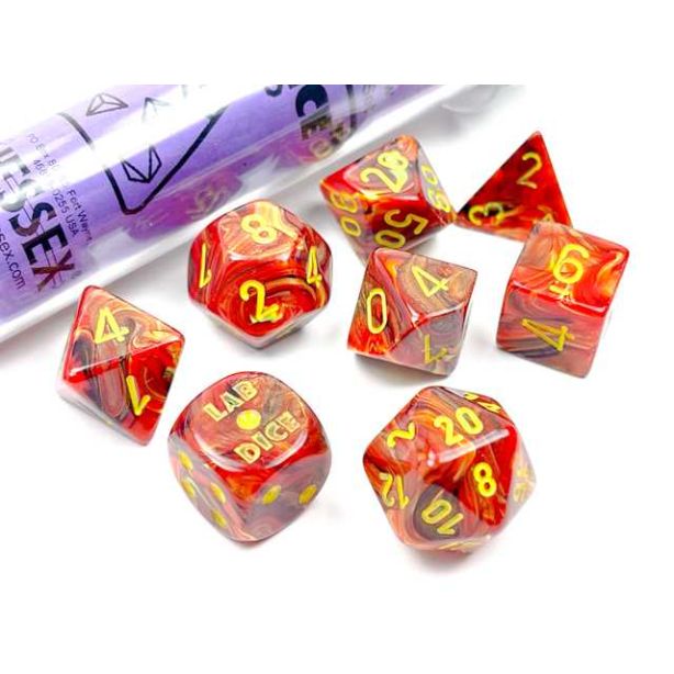 Lab Dice Vortex Underworld/yellow