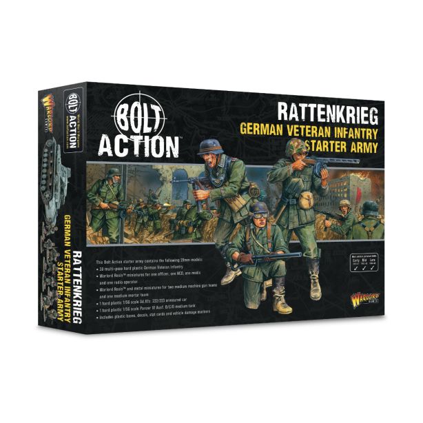 Rattenkrieg German Veteran Infantry Starter Army