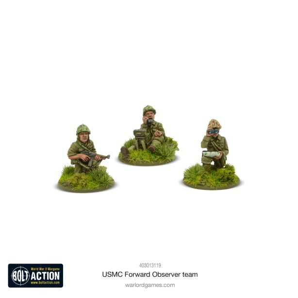 US Marine Corps Forward Observer Team 