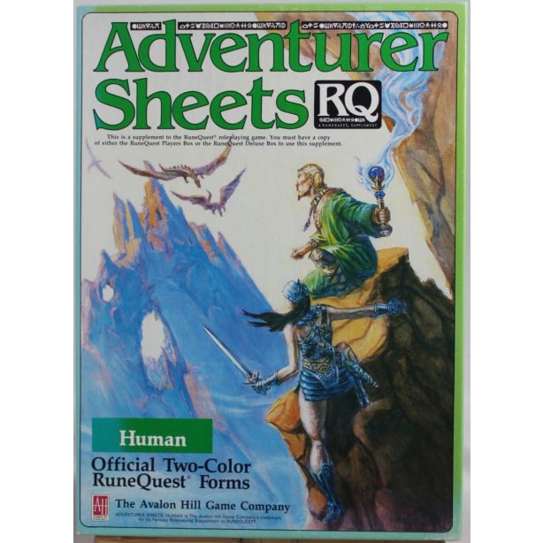 Adventurer Sheets