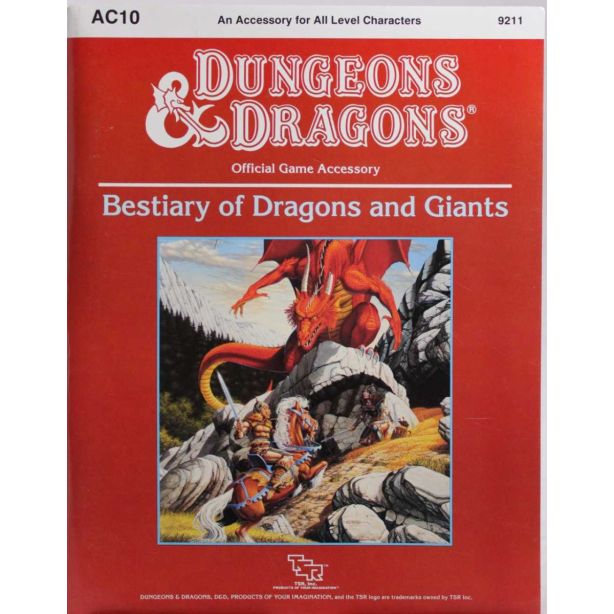 Bestiary of Dragons and Gigants