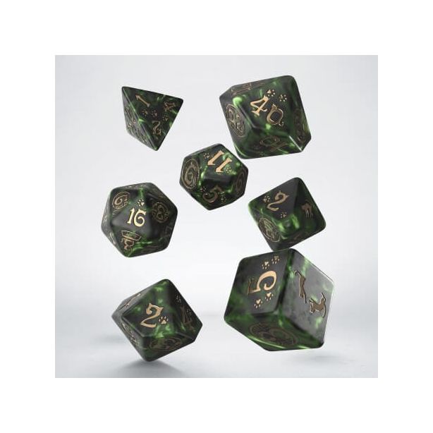 Cats Dice Set: Pixel