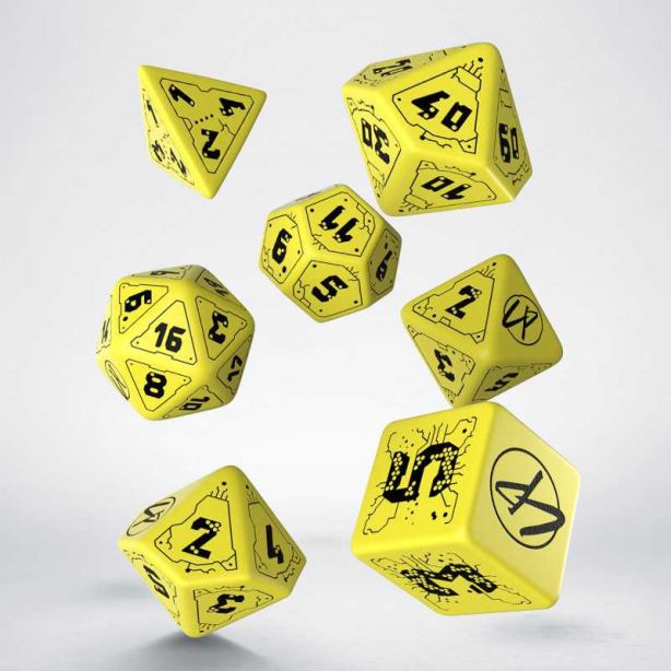 Cyberpunk Danger Zone Dice Set