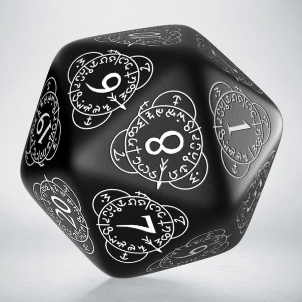 D20 Level Counter Black