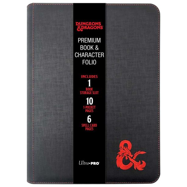 Premium Zippered Book & Character Folio