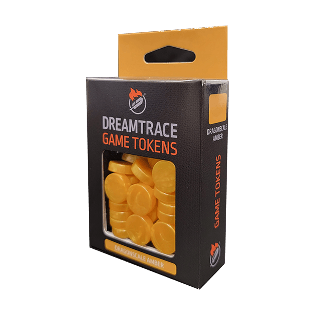 Dreamtrace Game Tokens: Dragonscale Amber