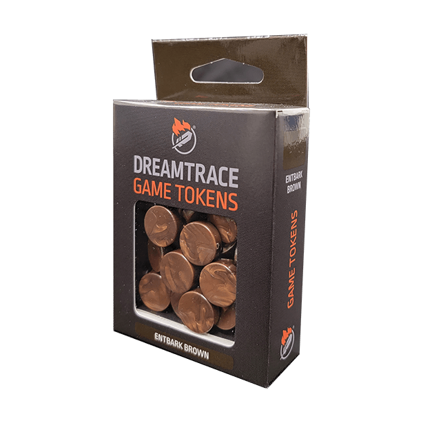 Dreamtrace Game Tokens: Entbark Brown