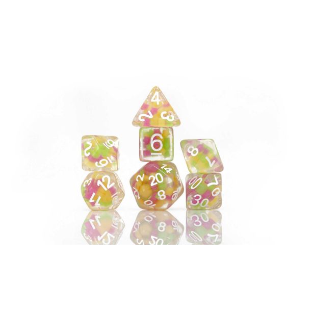 Melon Ball Glowworm Dice Set