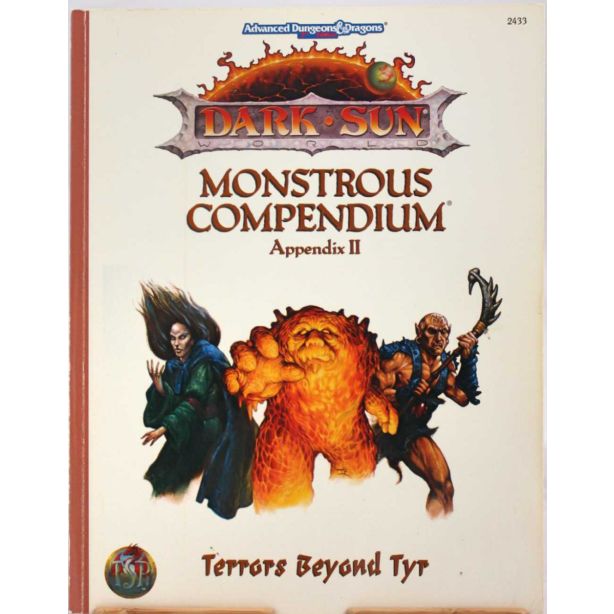 Dark Sun Monstrous Compendium Appendix 2