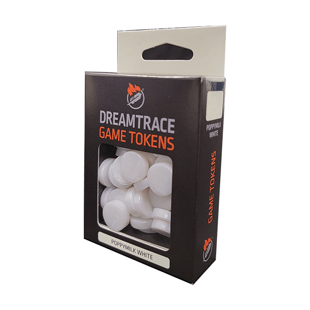 Dreamtrace Game Tokens: Poppymilk White