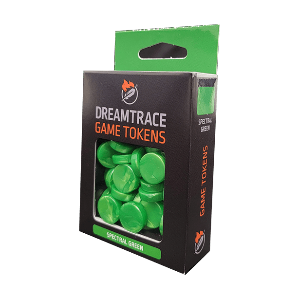 Dreamtrace Game Tokens: Spectral Green