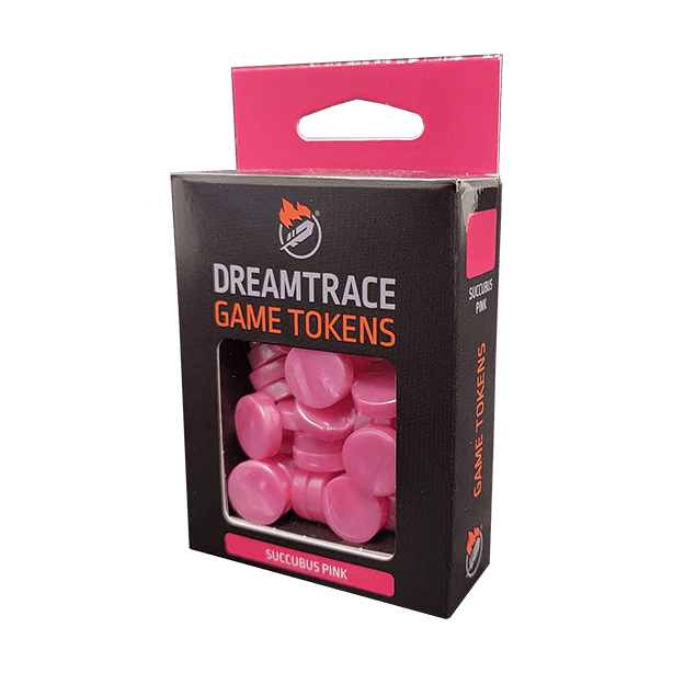 Dreamtrace Game Tokens: Succubus Pink