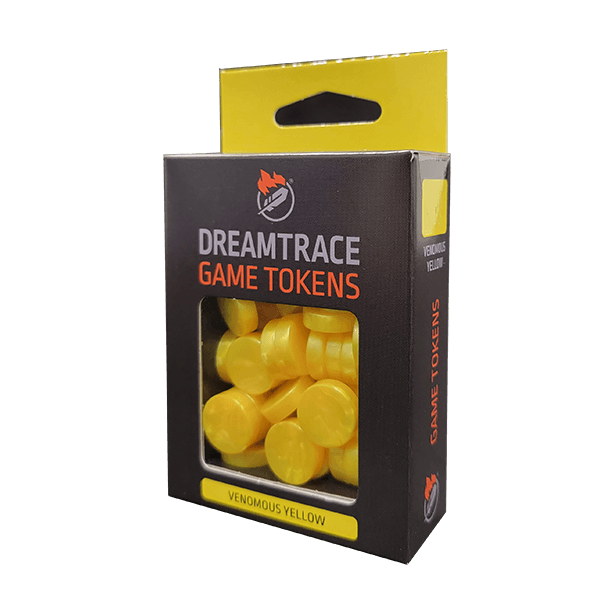 Dreamtrace Game Tokens: Venomous Yellow