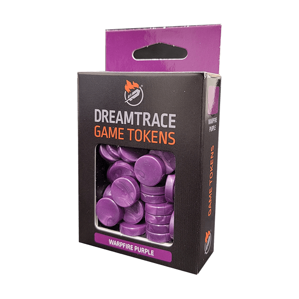 Dreamtrace Game Tokens: Warpfire Purple