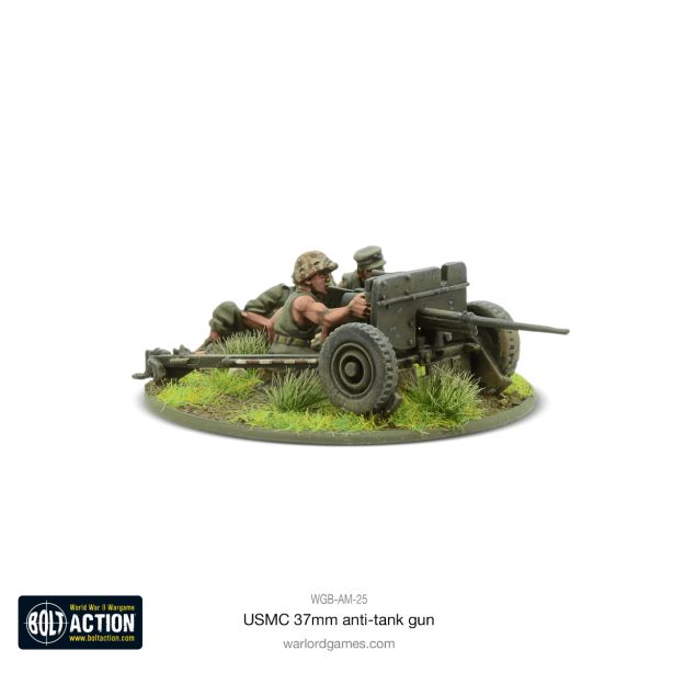 US Marine Corps M3A1 37mm anti-tank gun 