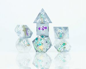 Sharp Dagger Dice Set