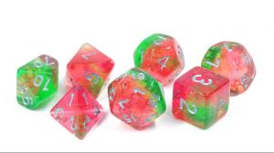 Lotus Glowworm Dice Set