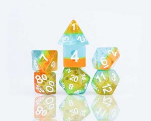 Celestial Ocean Dusk Dice Set